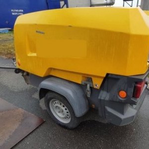 foto 7bar Kompressor 5m3/min Anhänger XAS88 AtlasCopco mit kfz