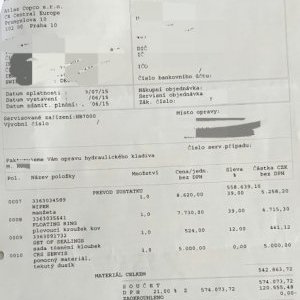 foto 6t hammer 210mm 180bar NACH REPARATUR AtlasCopco/Epiroc HB7000